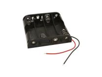LASEC Education | 4 AA Cell Battery Holder with Leads