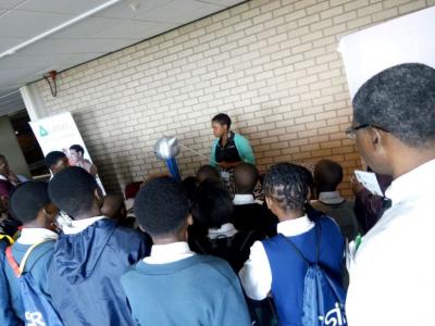 Interactive Science Displays and Static Sparks at Scifest Africa
