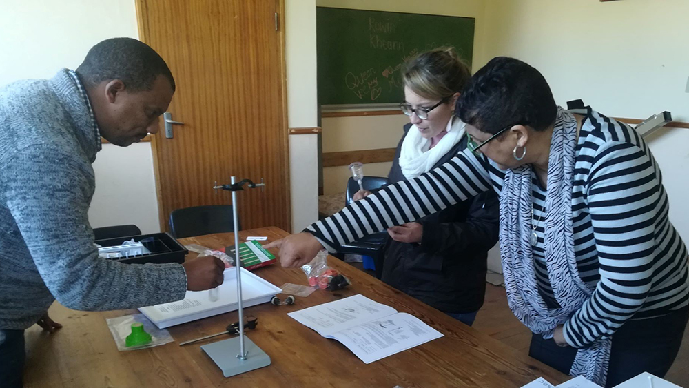 Lasec® Education Kit's Provide a Boost for Three Western Cape Schools Sponsored by NAEF in Association with the ACCIONA/GOUDA Windfarm Corporate Social Investment Project